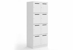 Locker Unit with Mail Slots